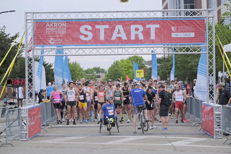 Akron Marathon Race Series Kicks Off, RecordBreaking Female 8k Win