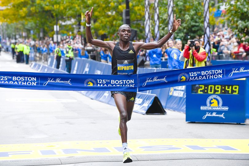 Kenyan and Swiss Sweeps Highlight Historic 125th Boston Marathon ...