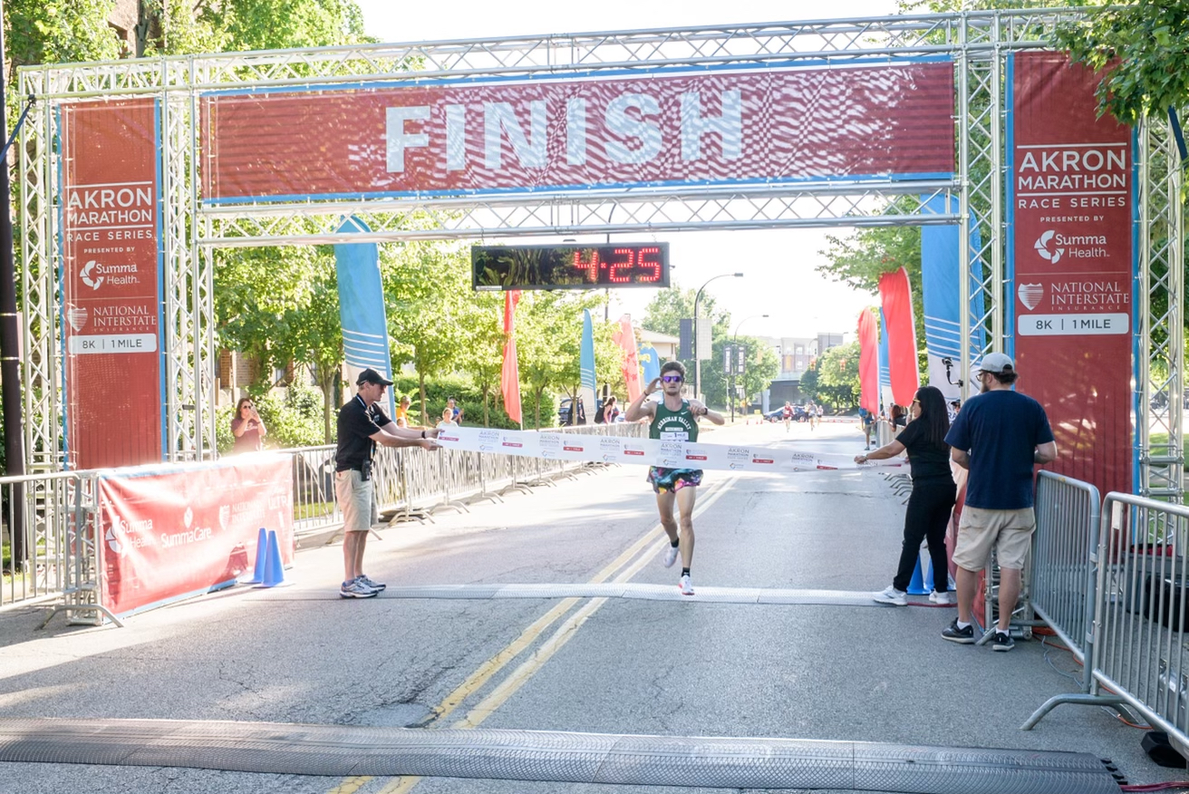 Akron Marathon Race Series Kicks Off, New Event Records in 1 Mile Race