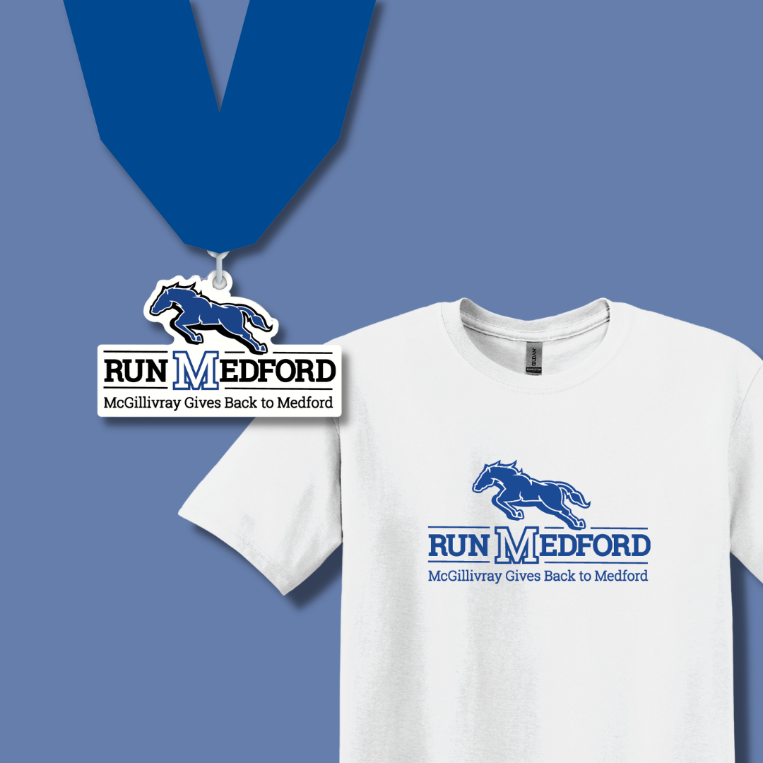 Mustang Medals, Tees Await Inaugural Run Medford Finishers Running USA