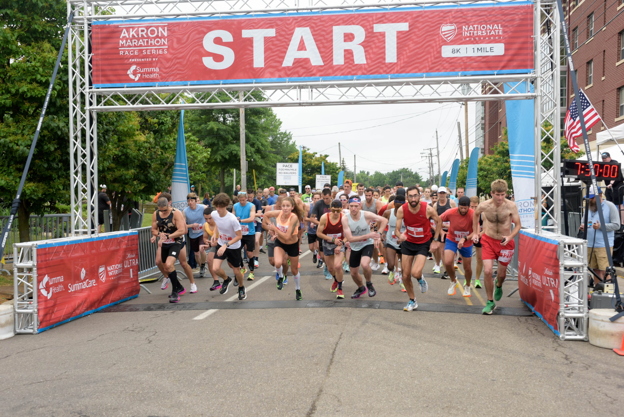 The 2023 Akron Marathon Race Series Presented By Summa Health Kicks Off