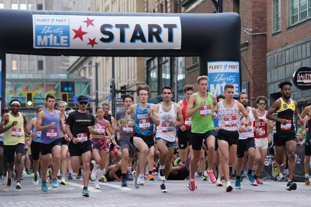 A Record of 1,600+ Participated in the 12th Fleet Feet Liberty Mile