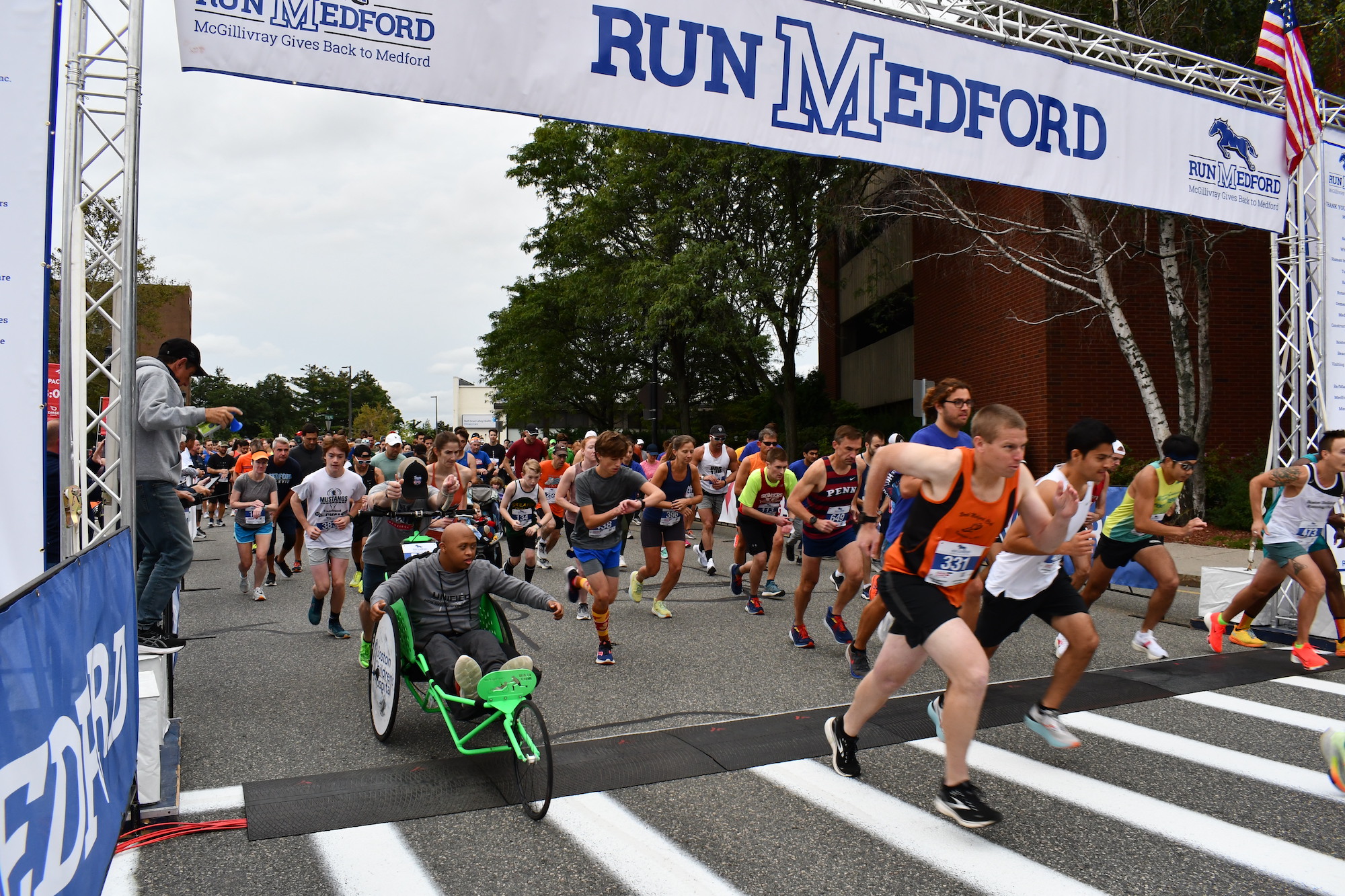 Track Dedication, New Courses Make Second Annual Run Medford Memorable